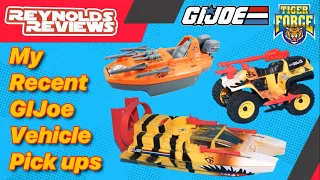 Recent vintage GI Joe vehicle pick ups