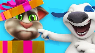 Talking Tom 🐱 Hediye Yapımı 🎁 🎄 Noel karikatür koleksiyonu ⭐ Super Toons TV Animasyon