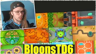 ICH BEWERTE ALLE MAPS IN  BLOONS TD6