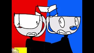 Cuphead with mugman not a ship!