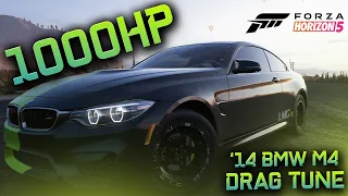 FORZA HORIZON 5 - 1000HP '14 BMW M4 Drag Tune