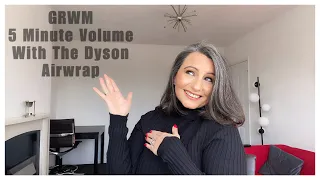 UPDATED!  My 5 Minute Dyson Airwrap Tutorial for ULTIMATE Volume!