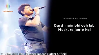 KK : Beete Lamhein Lyrics - Live | Sayeed Quadri | Mithoon | Emraan H, Geeta B, Sayali B | The Train