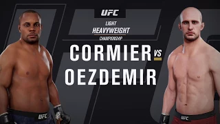 UFC 3 Gameplay - Cormier Vs. Oezdemir
