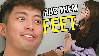 Woman Trapped In A Box With A "Feet" Guy For 12 Hours On A Blind Date