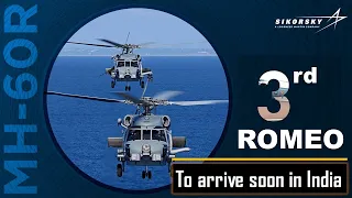 India to get 3rd MH-60R Submarine Hunters or Romeo helicopters from US
