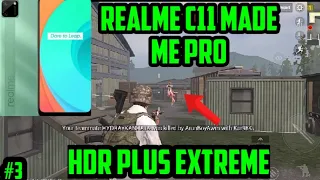 REALME C11 MADE ME PRO OF PUBG MOBILE LITE😍😍😍 | HDR PLUS EXTREME | SHADOWS ON | REALME C11 PUBG