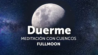 Meditación guiada para dormir profundamente | Vibración somnífera con cuencos tibetanos