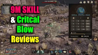 Night Crows 9M Skill & Critical Blow Skill Reviews