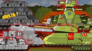 The beginning of the great battle - cartoons about tanks