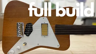 【Guitar Build】I built a Fretless Guitar