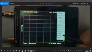 #074 uso nanovna español - asignación de funciones y tipos de mediciones