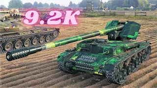 Waffenträger auf Pz. IV  9.2K Damage   World of Tanks Replays 4K