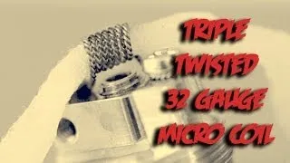 Triple Twisted 32 Gauge Micro Coil