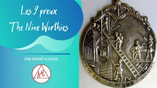 Podcast Maçonnique - Les 9 preux - The Nine Worthies #frenchfreemason Franc-Maçonnerie