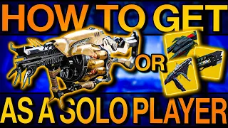 Destiny 2: HOW to Get ANARCHY SOLO - Easy Guide | Spoils of Conquest *PATCHED*, Exotic Cipher!