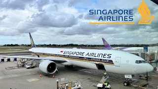 Singapore Airlines First Class | Boeing 777-300ER (SYD - SIN)