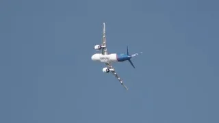 МАКС 2019 Тренировочные полёты МС21 с номером 001   23 авг 2019 新しいロシアの航空機