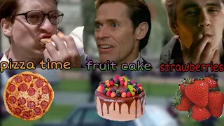 Bully maguire & Herry bullies Norman Osborn (pizza time, fruit cake, strawberries)