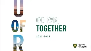 University of Regina Virtual Fall Open House 2022 - Welcome!