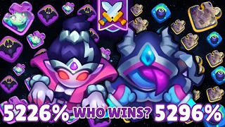 Rush Royale | Max Banshee 5,226% VS Max Demon Hunter 5,296% | PVP Replays 22.0