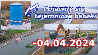 ETAP IV Przekopu Mierzei Wiślanej - Pogłębianie rzeki Elblag  - 04.04.2024