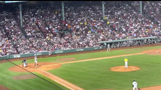 Yankees Giancarlo Stanton Three Run Home Run vs Red Sox Live From Fenway Park💥 9/24/21