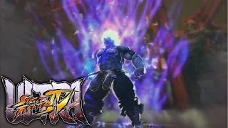 Ultra Street Fighter IV - Evil Ryu vs. Oni (boss fight) | PS3 Gameplay