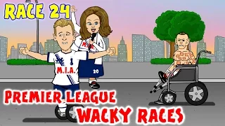 🚦RACE 24🚦 Premier League Wacky Races! (Vardy wonder goal vs Liverpool)