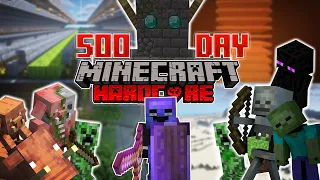 Mình Sinh Tồn 500 Ngày Trong Minecraft Siêu Khó Và Là Tập Cuối