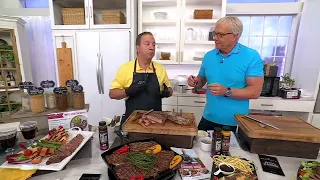 Rastelli's (10) 9-oz Reserve Black Angus Ribeye Steaks on QVC