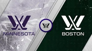 PWHL Finals: Minnesota at Boston - Game 1 - May 19, 2024 | Condensed Game Archive