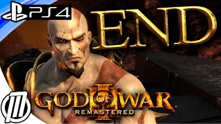 God of War 3 PS4 Remastered: ENDING - ZEUS BOSS BATTLE (1080p)