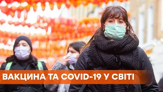 Новий штам коронавірусу і затримки поставок вакцини: пандемія в світі