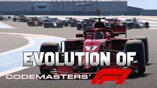 Graphical Evolution of Codemasters' F1 (2009-2018)
