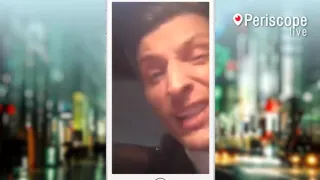 Ляйсан Утяшева и Павел Воля в уморительном видео в Periscope live