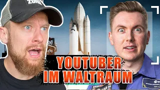 Er FLIEGT in den WELTRAUM - Deutscher YOUTUBER will ins All | Fritz Meinecke reagiert auf tomatolix