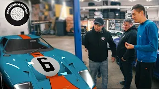 Ford GT40. Ильдар оживляет проект. Мотор. Подвеска. Порог Фискера