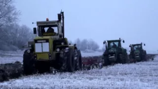 Agro-Déló szántás, 2011.02.02. Sarkad, Repülőtér