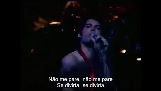 Queen- Don't Stop Me Now Legendado - Live At Hammersmith Odeon,  1979