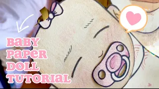 Paper Doll Tutorial | Baby Version