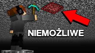 CZY DA się PRZEJŚĆ Minecraft ZACZYNAJĄC w VOIDZIE?