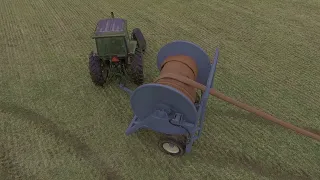 Hoover Manure Hose Reel - Wrap your manure injection and manure dragline hose. Manure Hauling