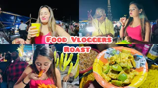 Funny 🤣 Food Vloggers Parody Roast By Bindass Kavya 🤮 Most Worst Street Food Challenge