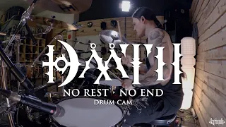 KRIMH - Dååth - No Rest No End (Drum Cam)