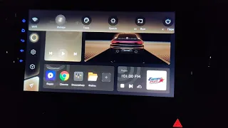 Бутанимация Toyota Alphard на Teyes CC3