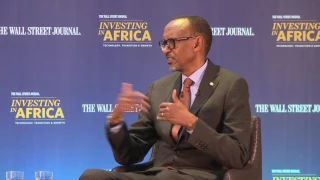 President Kagame speaks at The Wall Street Journal, Investing in Africa conference  (London)