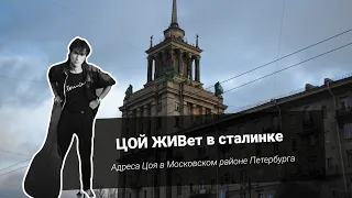 ЦОЙ ЖИВет в сталинке. Адреса Цоя в Московском районе Петербурга