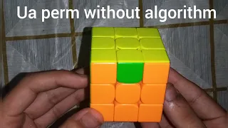 Ua perm without algorithm!!! ZBCubing.