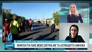 Ειρ. Αγαπηδάκη: Είναι ανεπίτρεπτο να εργαλειοποιούνται τα ασυνόδευτα ανήλικα | 15/11/2021 | ΕΡΤ